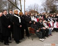 A 48-as hősökre emlékezett Tápé, Szőreg és Dorozsma | 2012. március 15.  csütörtök | Fotó: Gémes Sándor / a szegedma.hu engedélyével