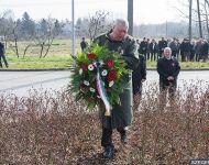 A Huszárlány szobránál emlékeztek a szabadságharc hétköznapi hőseire Szőregen | 2015. március 15.  vasárnap | Fotó: Kovács Ferenc / szegedma.hu