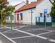 Magyar utcai Óvoda parkoló | 2023. november 13.  hétfő | Fotó: Iványi Aurél, szeged.hu