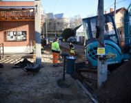 Megújul a művelődési ház környéke | 2026. január 27.  kedd | Fotó: Szabó Luca, szeged.hu