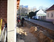 Megújul a művelődési ház környéke | 2026. január 27.  kedd | Fotó: Szabó Luca, szeged.hu