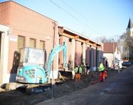 Megújul a művelődési ház környéke | 2026. január 27.  kedd | Fotó: Szabó Luca, szeged.hu