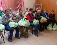 Tartós élelmiszercsomag-osztás 2024.02 | 2024. február 29.  csütörtök | Fotó: Iványi Aurél, szeged.hu