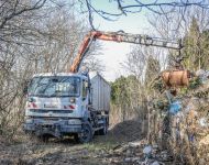 Temetői hulladék elszállítása | 2022. március 21.  hétfő | Fotó: Iványi Aurél