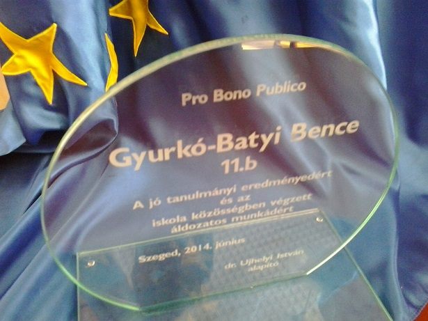 Pro Bono Publico díjazottak