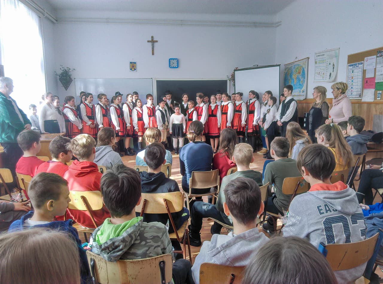 Szegedi diákok jártak a községben